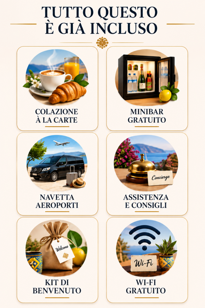 servizi inclusi nel soggiorno