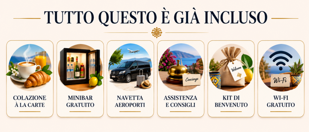 tutto incluso, comfort d’eccellenza